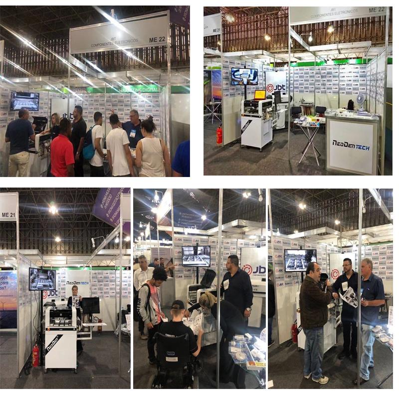Brazil NeoDen Tech / JBT Componentes Menghadiri Sebrae-SP Entrepreneur Fair
